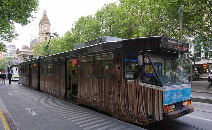 Yarra Trams Class B 2123 Art tram